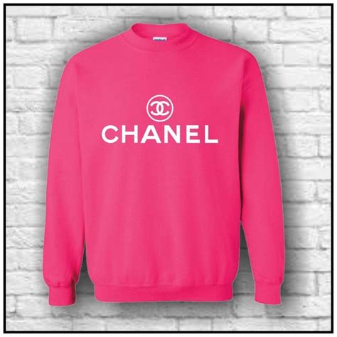 chanel pink sweatshirt|Chanel sweatshirt men.